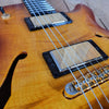 Carvin Kiesel SH550 Hollowbody Archtop Custom Koa 2012 Near Mint with Original Case - Mahar's Vintage Guitars