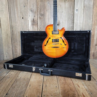 Carvin Kiesel SH550 Hollowbody Archtop Custom Koa 2012 Near Mint with Original Case - Mahar's Vintage Guitars