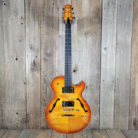 Carvin Kiesel SH550 Hollowbody Archtop Custom Koa 2012 Near Mint with Original Case - Mahar's Vintage Guitars