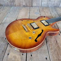 Carvin Kiesel SH550 Hollowbody Archtop Custom Koa 2012 Near Mint with Original Case - Mahar's Vintage Guitars