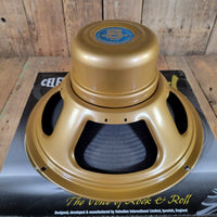 Celestion 2013 G12 Alnico Gold 12" 8 Ohm 50 Watt Guitar Amp Speaker, Mint - Mahar's Vintage Guitars