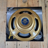 Celestion G12 Alnico Gold 12" 8 Ohm 50 Watt Guitar Amp Speaker, Cone Code 4-25 140, Mint - Mahar's Vintage Guitars