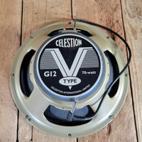 Celestion G12 V-Type T5906A 16 Ohm 70W 12" Speaker Excellent - Mahar's Vintage Guitars