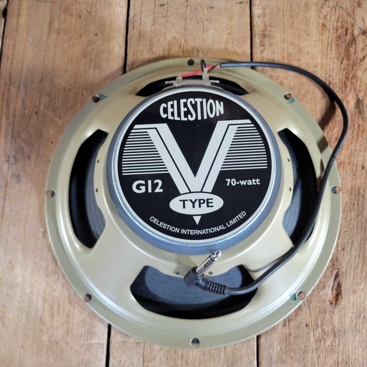Celestion G12 V-Type T5906A 16 Ohm 70W 12" Speaker Excellent - Mahar's Vintage Guitars
