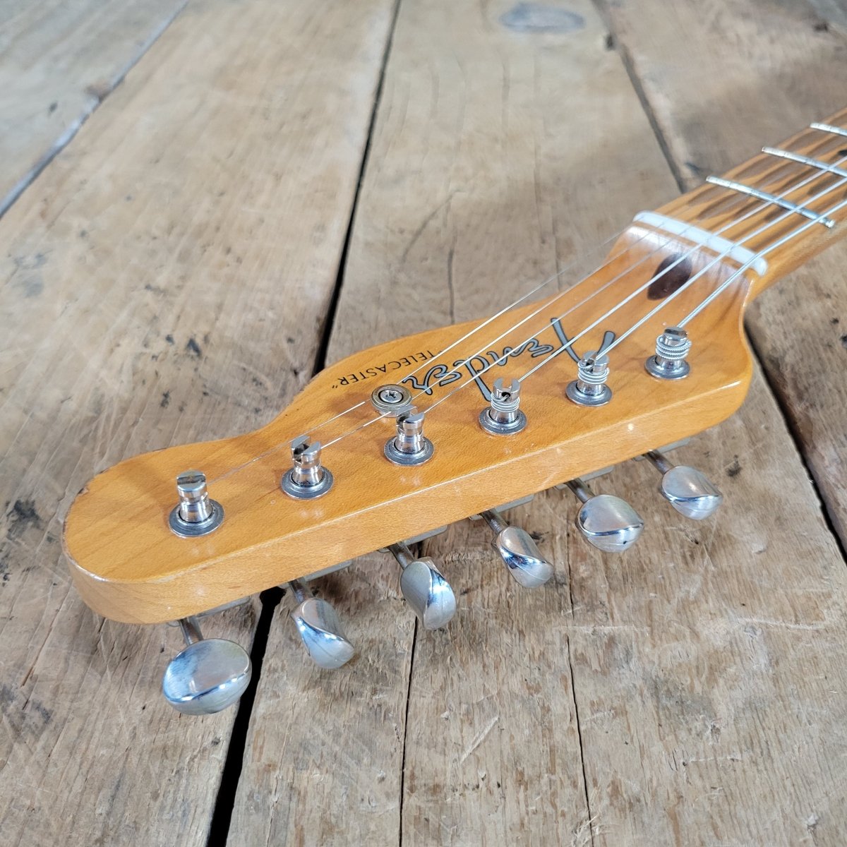 Chad Underwood Custom Relic Blackguard Telecaster w/ Hard Case 6lbs 5.5oz - Mahar's Vintage Guitars