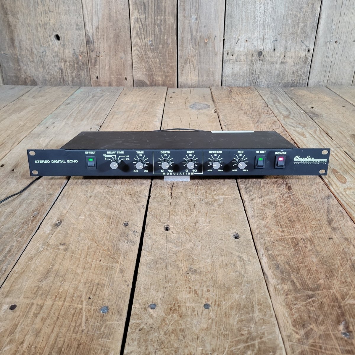 Chandler Stereo Echo Delay SDE Rack Unit w/ Power Supply - Mahar's Vintage Guitars