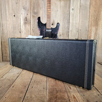 Charvel Custom Shop Master Built Strat 2024 Black over Platinum Pink - Mahar's Vintage Guitars