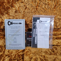 Charvel Custom Shop Master Built Strat 2024 Black over Platinum Pink - Mahar's Vintage Guitars