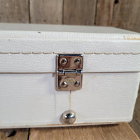 Coffin Case Fits Stratocaster, Telecaster, PRS, Les Paul, SG, Very Good - White - Mahar's Vintage Guitars