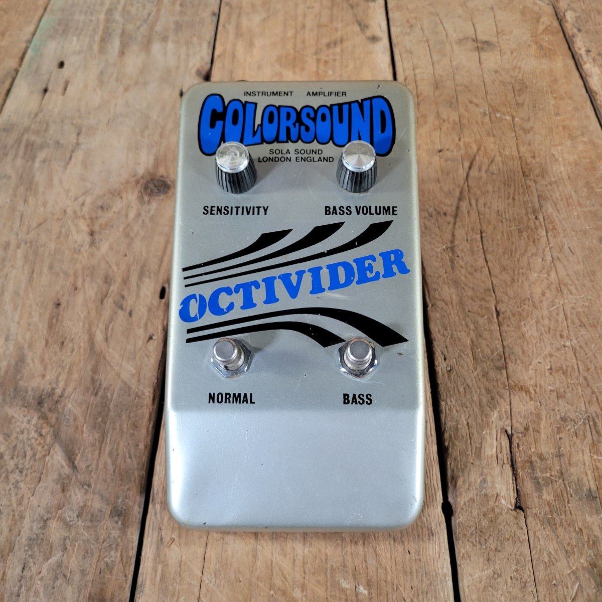 Colorsound Octivider Vintage Octave Pedal 1973 - Mahar's Vintage Guitars