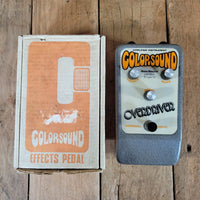 Colorsound Overdriver 1979 with Box Grey - Mahar's Vintage Guitars