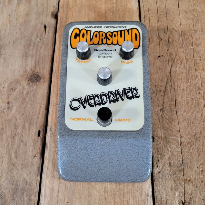 Colorsound Overdriver 1979 with Box Grey - Mahar's Vintage Guitars