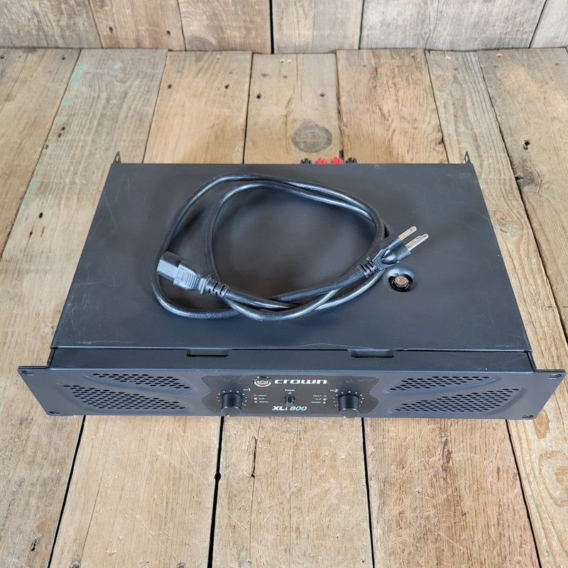 Crown XLi800 Power Amplifier 2019 – 2 - Channel Solid - State Live Sound & Studio - Mahar's Vintage Guitars