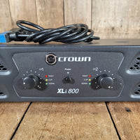 Crown XLi800 Power Amplifier 2019 – Reliable 2 - Channel Solid - State Amp for Live Sound & Studio - Mahar's Vintage Guitars