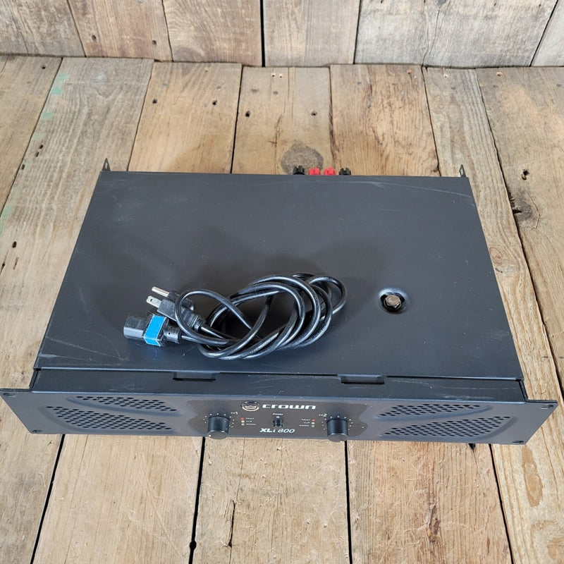 Crown XLi800 Power Amplifier 2019 – Reliable 2 - Channel Solid - State Amp for Live Sound & Studio - Mahar's Vintage Guitars
