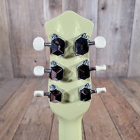 Danelectro 56 U - 2 Reissue Daddy - O Yellow with gig bag 1998 - Mahar's Vintage Guitars