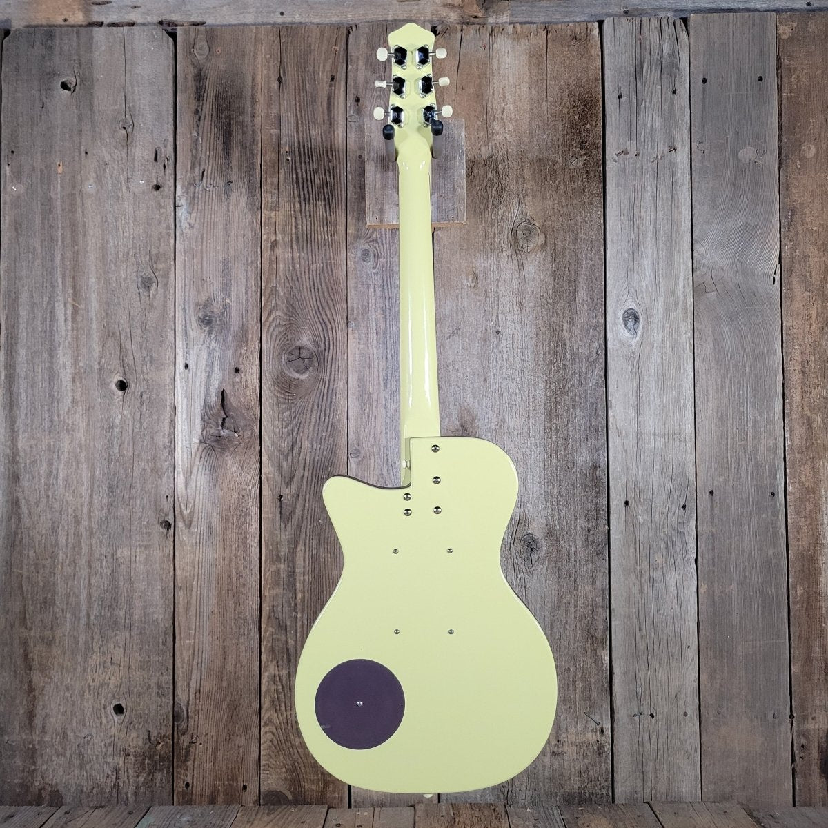 Danelectro 56 U - 2 Reissue Daddy - O Yellow with gig bag 1998 - Mahar's Vintage Guitars