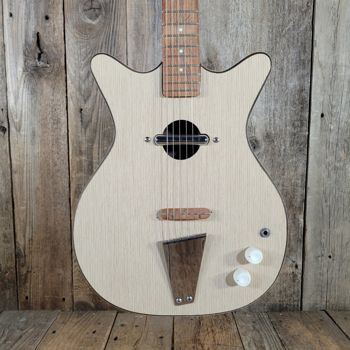 Danelectro Convertible 1960s w/ Modern Hard Case - Mahar's Vintage Guitars