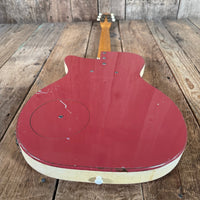 Danelectro U1 Coral Red 1957 - Mahar's Vintage Guitars