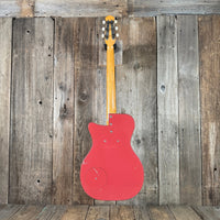 Danelectro U1 Coral Red 1957 - Mahar's Vintage Guitars