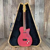Danelectro U1 Coral Red 1957 - Mahar's Vintage Guitars