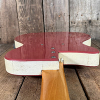 Danelectro U1 Coral Red 1957 - Mahar's Vintage Guitars