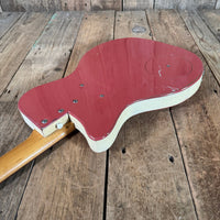 Danelectro U1 Coral Red 1957 - Mahar's Vintage Guitars