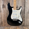 Danocaster Freakin branded era S Style Double Cut Don Mare pickups Black circa 2010 - Mahar's Vintage Guitars