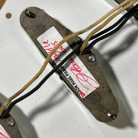Danocaster Freakin branded era S Style Double Cut Don Mare pickups Black circa 2010 - Mahar's Vintage Guitars