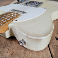 Danocaster Single Cut 2013 White Blonde V Neck - Mahar's Vintage Guitars