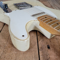 Danocaster Single Cut 2013 White Blonde V Neck - Mahar's Vintage Guitars