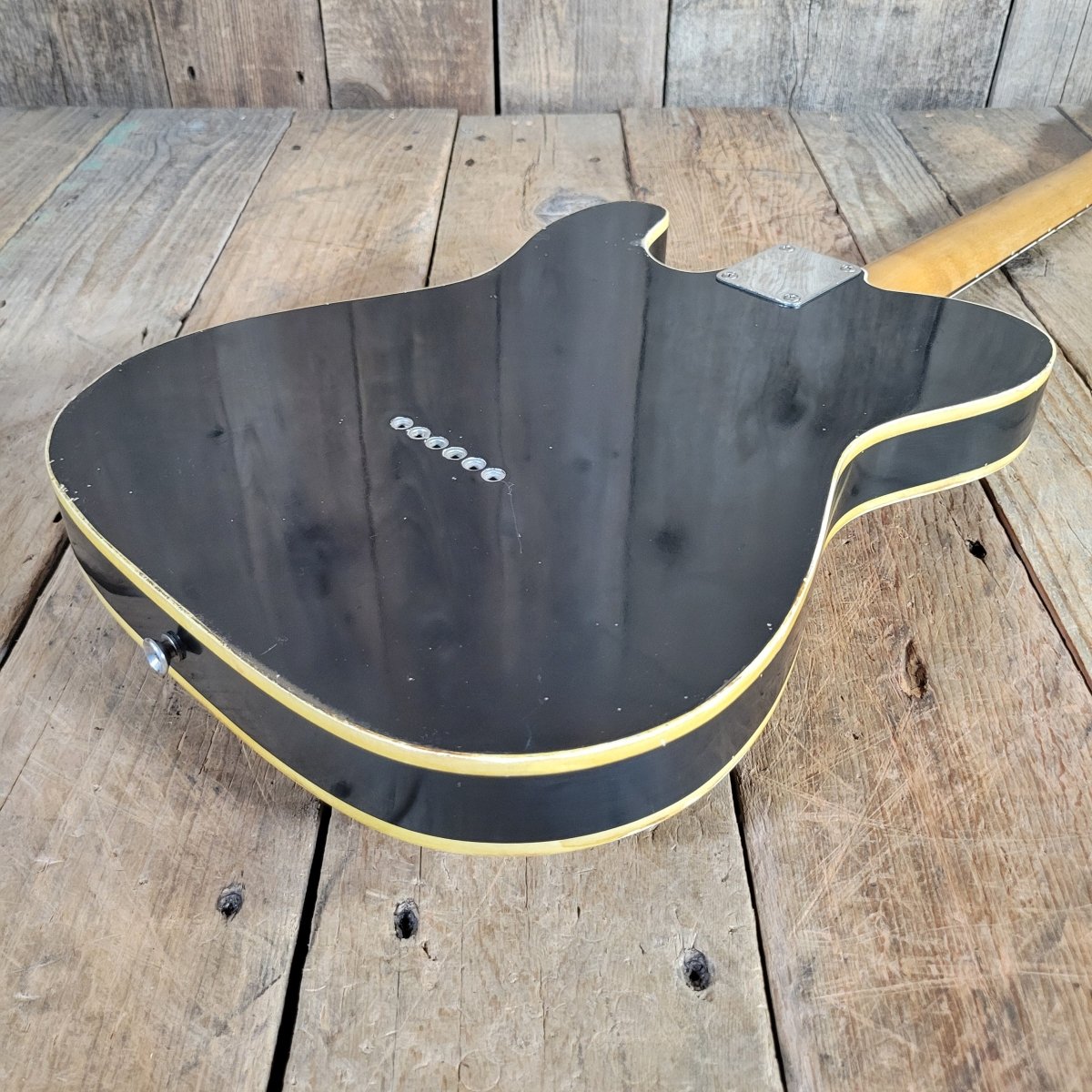 Danocaster Singlecut Tele Custom 2025 with Budz Pickups Ash Body - Mahar's Vintage Guitars