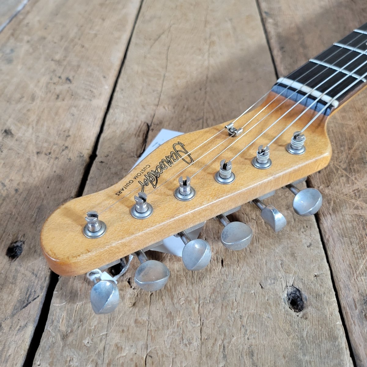 Danocaster Singlecut Tele Custom 2025 with Budz Pickups Ash Body - Mahar's Vintage Guitars