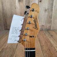 Danocaster Singlecut Tele Custom 2025 with Budz Pickups Ash Body - Mahar's Vintage Guitars