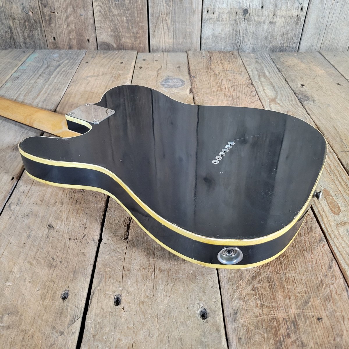 Danocaster Singlecut Tele Custom 2025 with Budz Pickups Ash Body - Mahar's Vintage Guitars