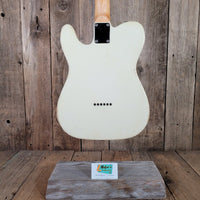 Danocaster Singlecut Telecaster Olympic White Arcane Pickups .83" C Neck 2026 - Mahar's Vintage Guitars