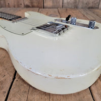 Danocaster Singlecut Telecaster Olympic White Arcane Pickups .83" C Neck 2026 - Mahar's Vintage Guitars