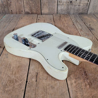 Danocaster Singlecut Telecaster Olympic White Arcane Pickups .83" C Neck 2026 - Mahar's Vintage Guitars
