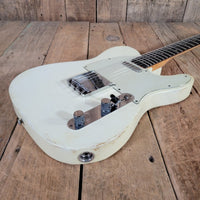 Danocaster Singlecut Telecaster Olympic White Arcane Pickups .83" C Neck 2026 - Mahar's Vintage Guitars
