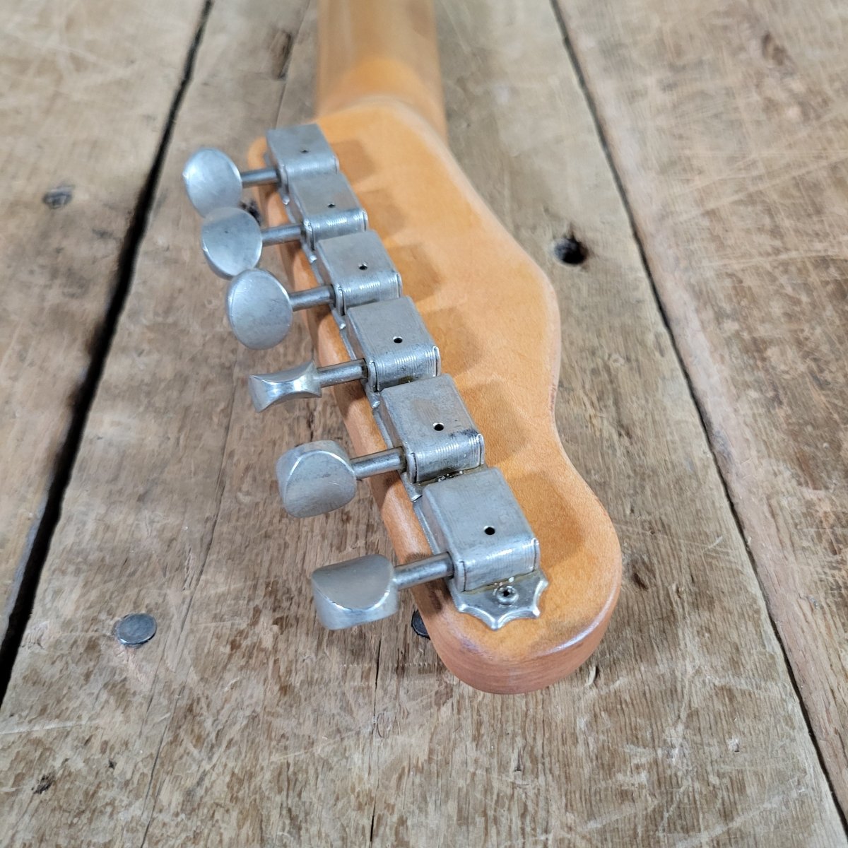 Danocaster Singlecut Telecaster Olympic White Arcane Pickups .83" C Neck 2026 - Mahar's Vintage Guitars
