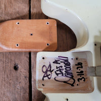 Danocaster Singlecut Telecaster Olympic White Arcane Pickups .83" C Neck 2026 - Mahar's Vintage Guitars