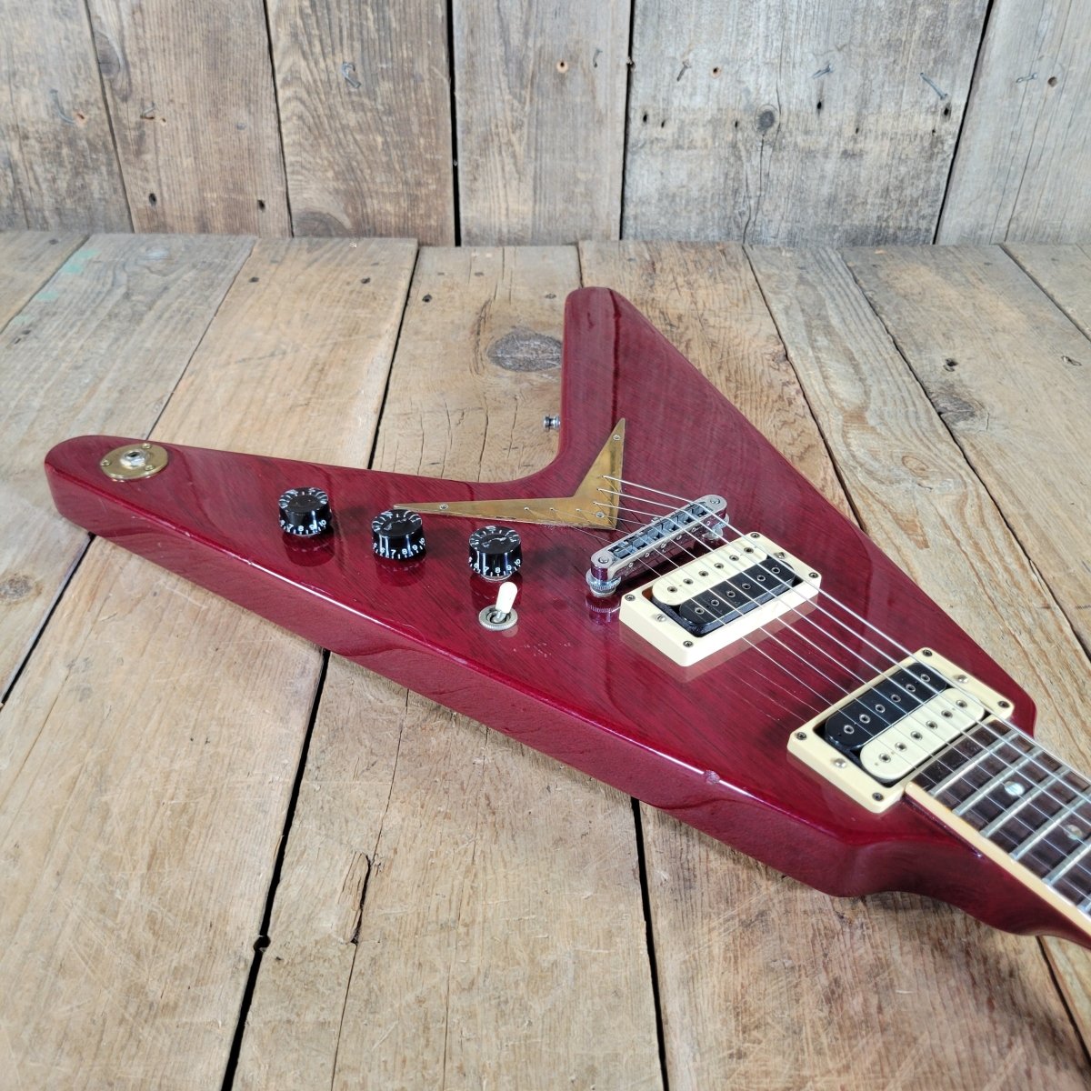 Dean 1980 USA Made Flying V - Mahar's Vintage Guitars