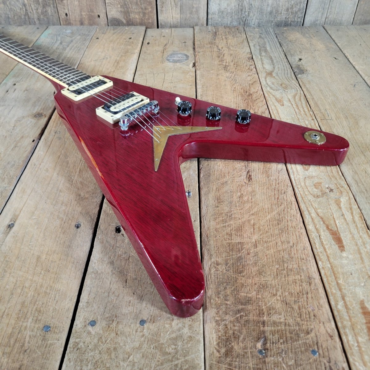 Dean 1980 USA Made Flying V - Mahar's Vintage Guitars
