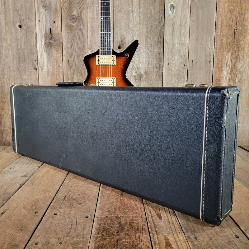 Dean E'lite Braziliaburst 1980 OHSC and paperwork - Mahar's Vintage Guitars