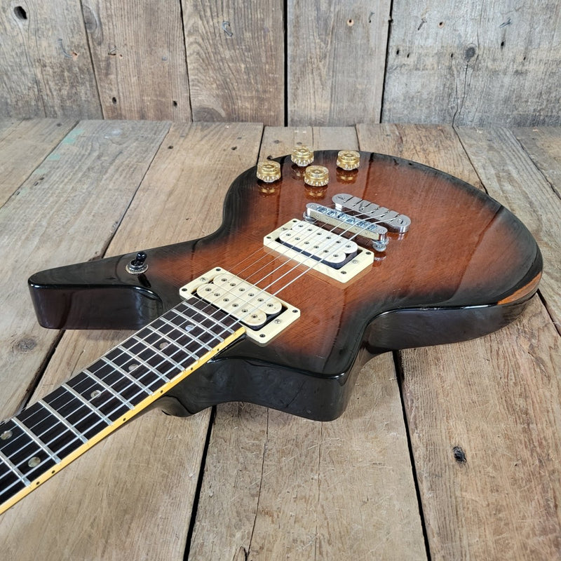 Dean E'lite Braziliaburst 1980 OHSC and paperwork - Mahar's Vintage Guitars