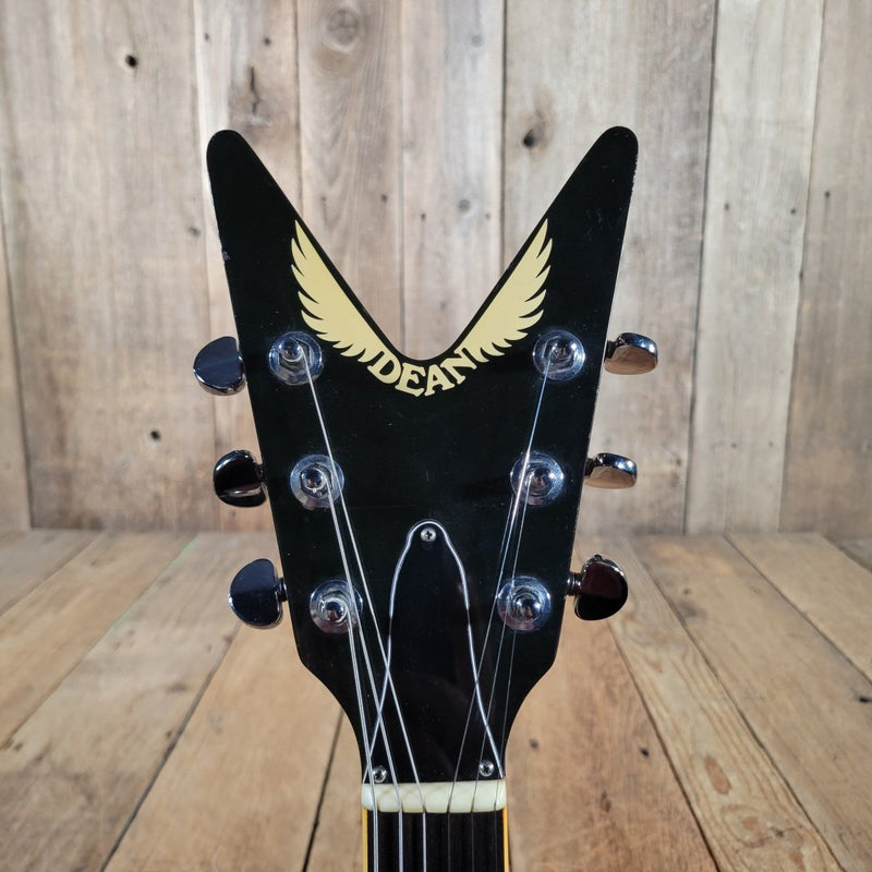 Dean E'lite Braziliaburst 1980 OHSC and paperwork - Mahar's Vintage Guitars