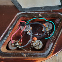 Dean E'lite Braziliaburst 1980 OHSC and paperwork - Mahar's Vintage Guitars