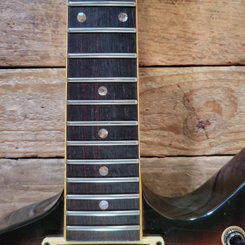 Dean E'lite Braziliaburst 1980 OHSC and paperwork - Mahar's Vintage Guitars