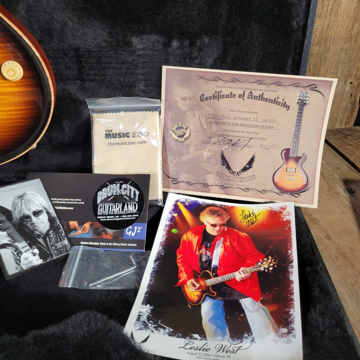 Dean USA Soltero Leslie West Signature 2007 15/100 Signed - Mahar's Vintage Guitars