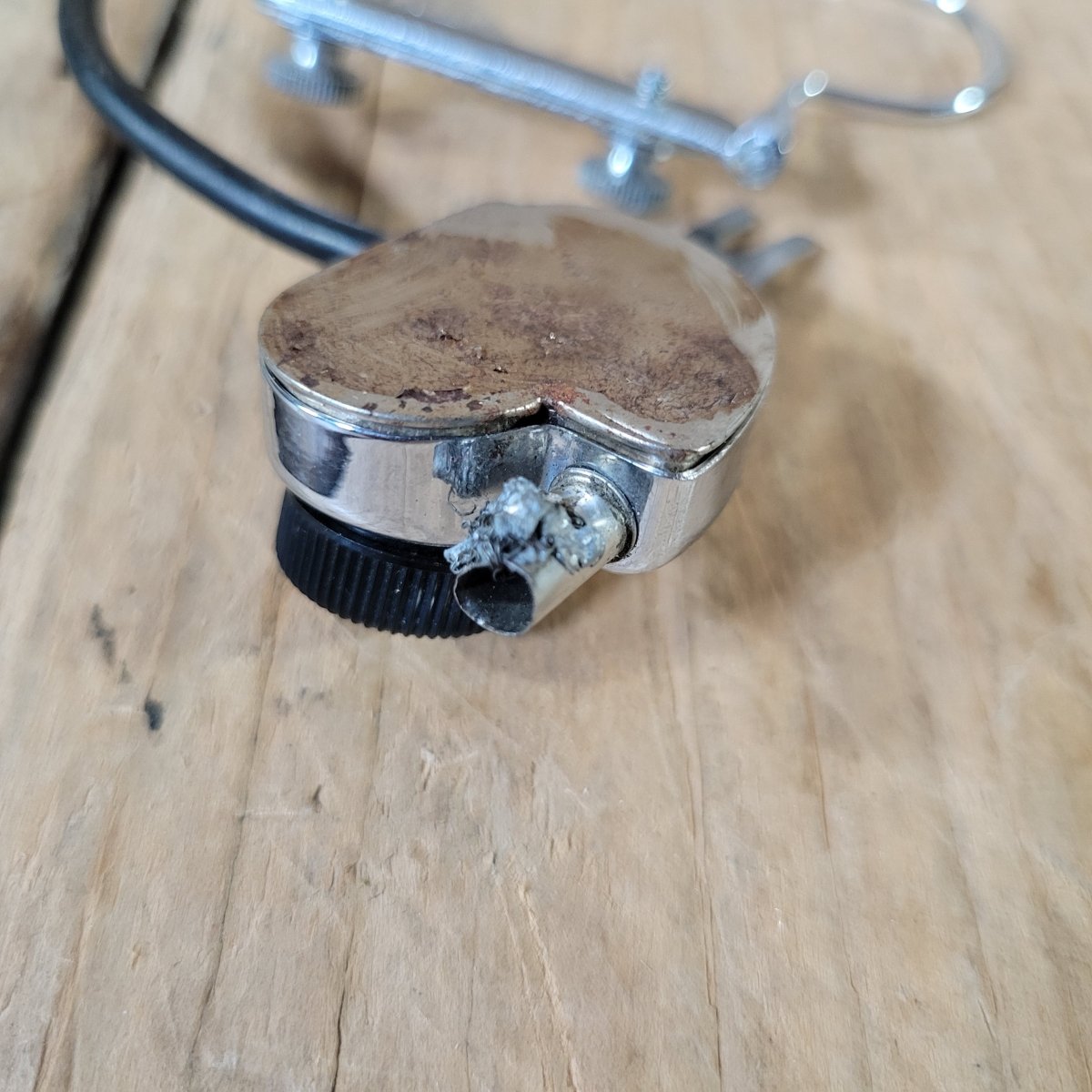 DeArmond Model 500 Mandolin Pickup 1950s Needs New Cable - Mahar's Vintage Guitars